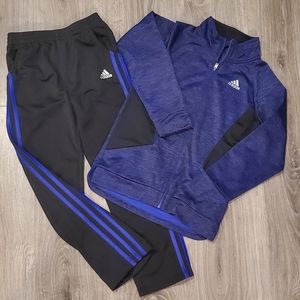 Adidas Girls Jacket & Sweatpants Set